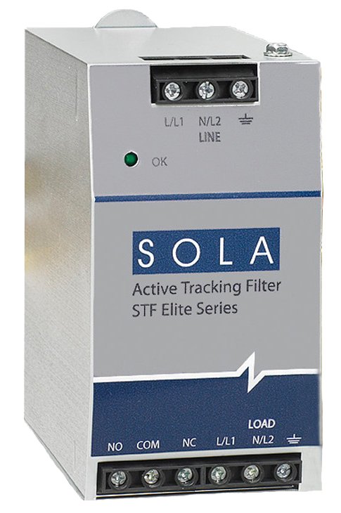 Tracking Filter Surge Protector - 20A DIN Rail | SolaHD STFE Elite