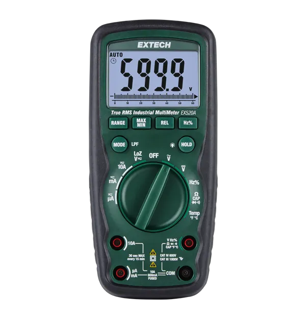 Industrial True RMS Multimeter - IP67 | Extech EX520A