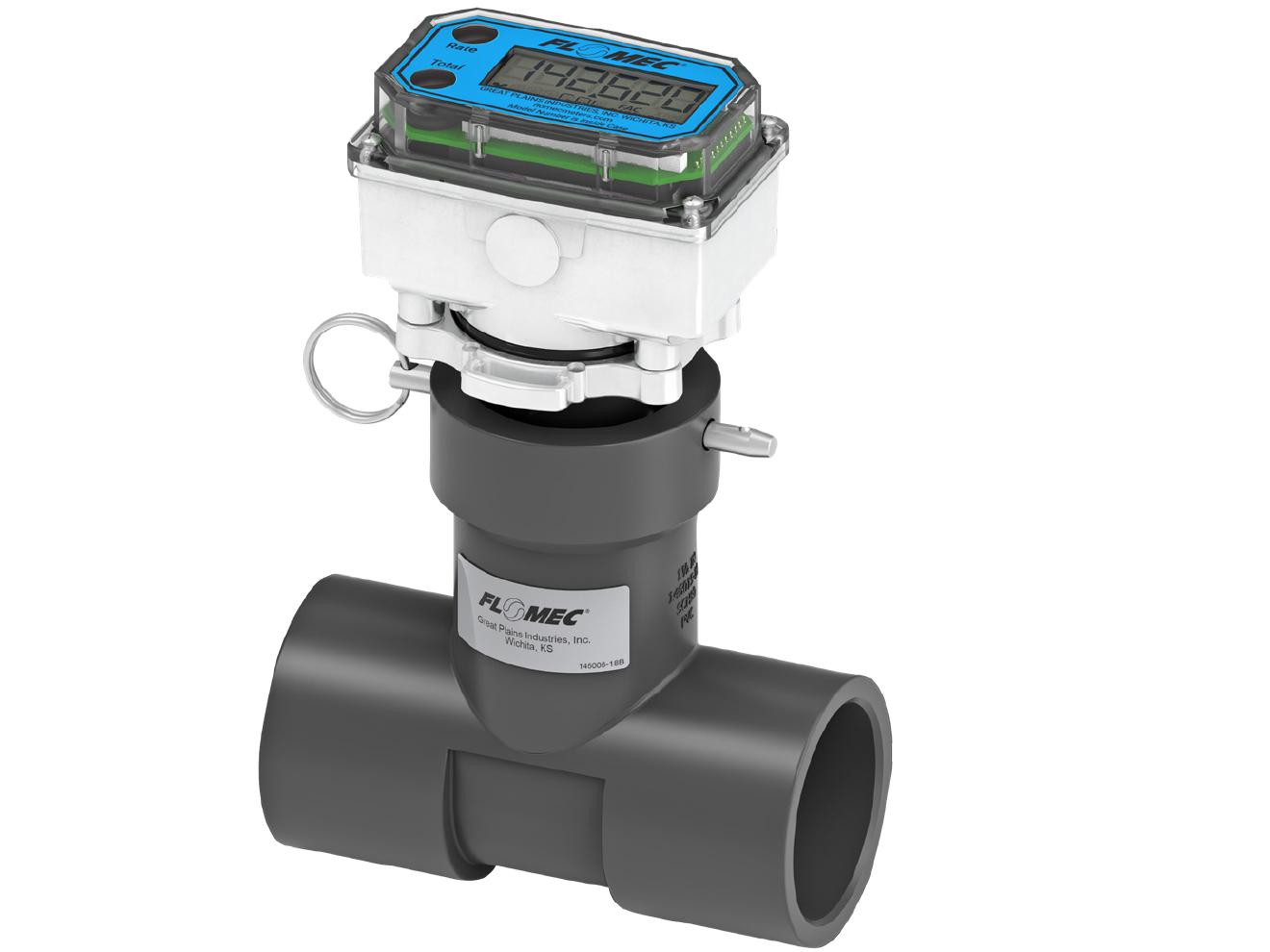 Ultrasonic Water Meter - Tee Type, Battery, IP67 | Flomec AQUAsonic Q9
