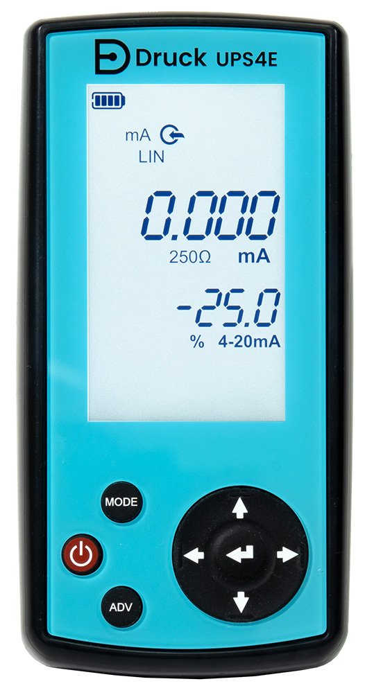 Loop Calibrator - 0.01% Accuracy, 100k Data Points | Druck UPS4E