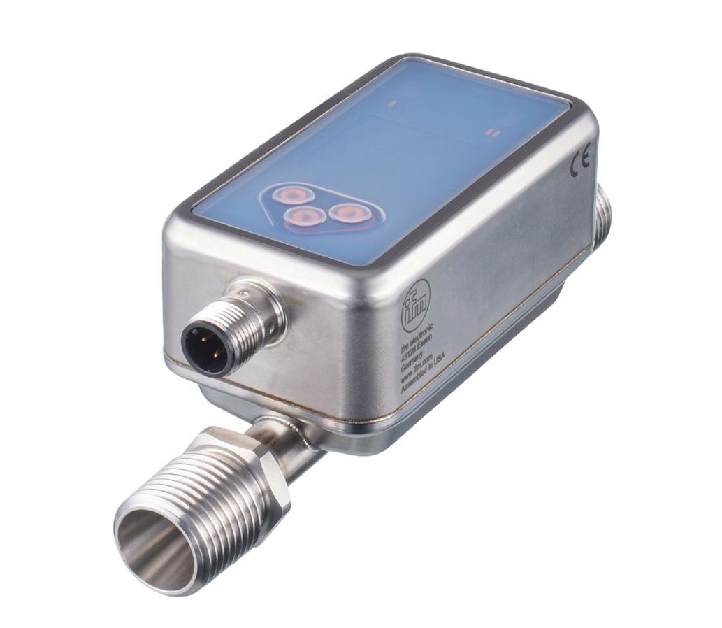 Ultrasonic Flow Meter - Ultra-Pure Water, Sanitary | ifm SU Puresonic Series