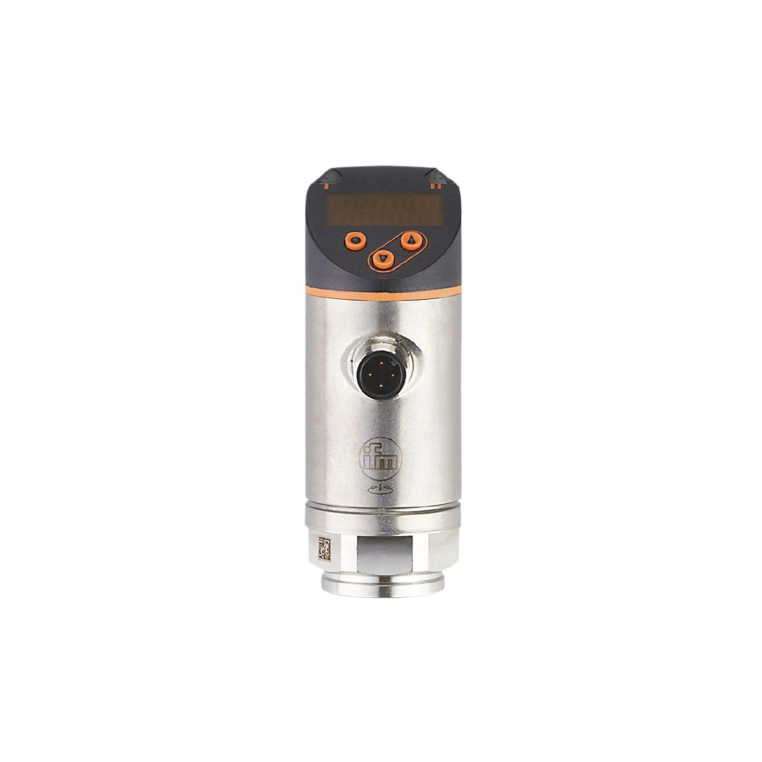 Pressure Sensor with LED Display - Ceramic Capacitive | ifm PE Series