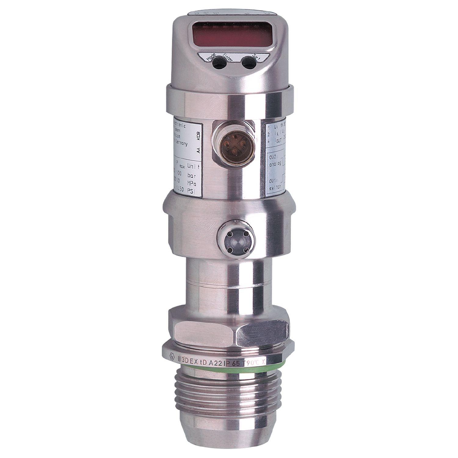 Sanitary Pressure Sensor - High Temp and Hazardous Options | ifm PI Series