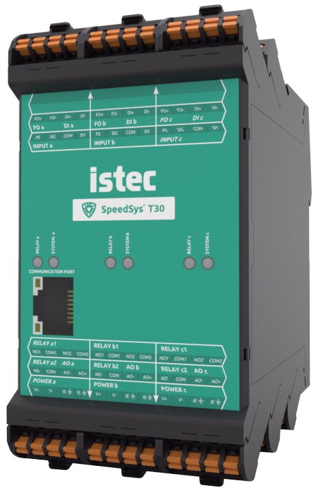 Speed Monitor - Triple-Channel with Modbus | Istec SpeedSys T30
