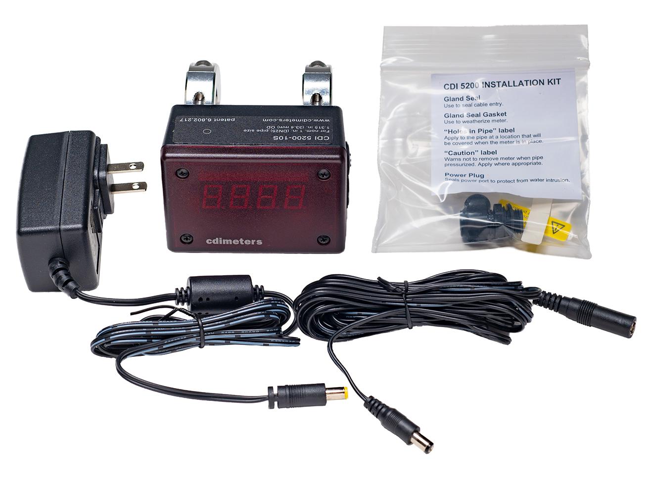 Compressed Air Flow Meter - Thermal Mass, 200psig | CDI 5200