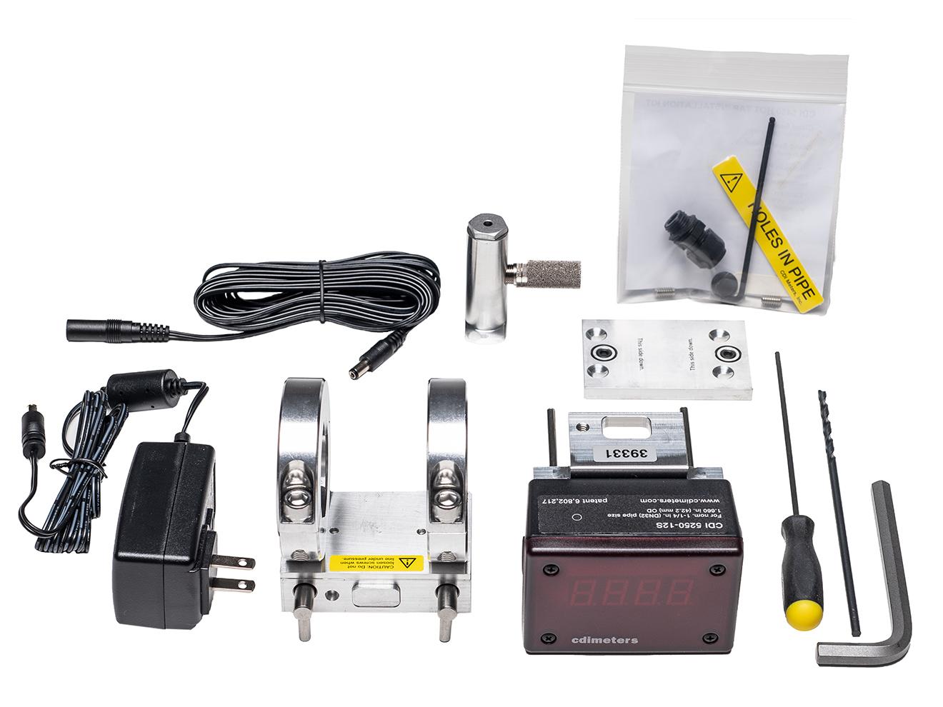 Hot-Tap Compressed Air Flow Meter - 25mm-1.5in, 130psi | CDI 5250