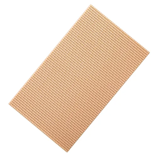 160x100mm Prototype Breadboard – 2.54mm Pitch Single Sided FR1 | QUADRIOS 1906SA045