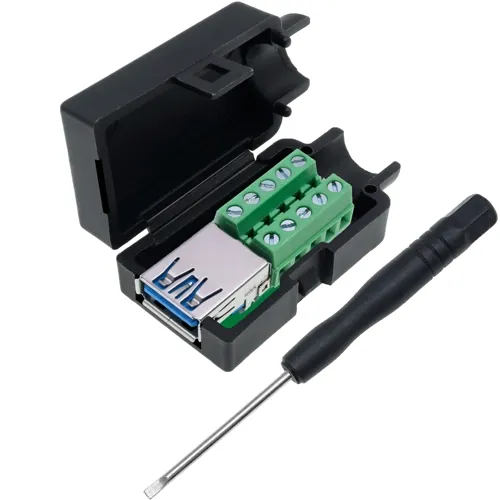 USB 3.0 Type-A Socket Kit – 10P Screw | QUADRIOS 2001C201