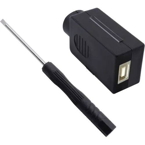 USB 2.0 Type-B Socket Kit – 4P Screw | QUADRIOS 2001C203