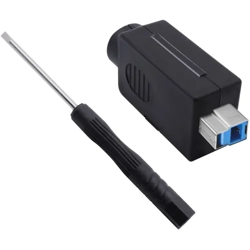 USB 3.0 Type-B Plug Kit – 10P Screw | QUADRIOS 2001C204