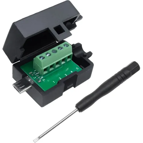USB 2.0 Micro-B Plug Kit – 5P Screw | QUADRIOS 2001C210