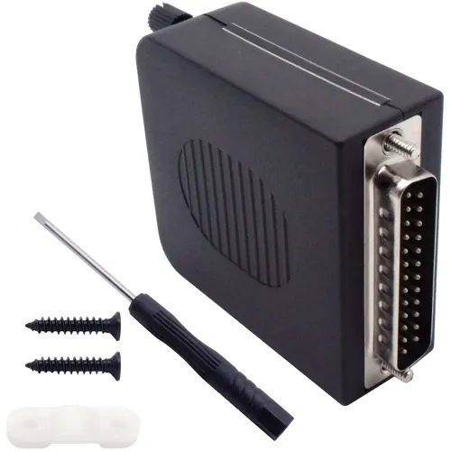 25-Pin D-Sub Male Kit – Screw Terminal, Screw Locking | QUADRIOS 2010C260