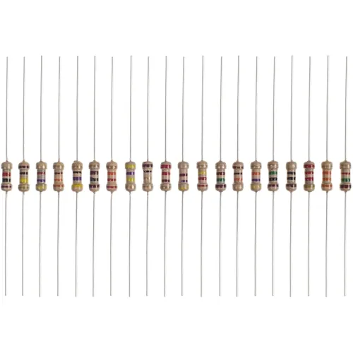 400pcs 0.25W Carbon Film Resistor Kit – 20 Values, ±5% for Education &amp; Lab | QUADRIOS 201711P001