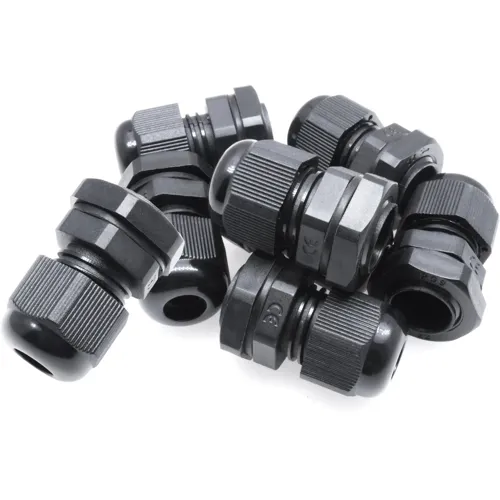 PG9 IP68 Black Cable Gland Kit - 8pcs for 4-8mm Clamping Range | QUADRIOS 2102CA118