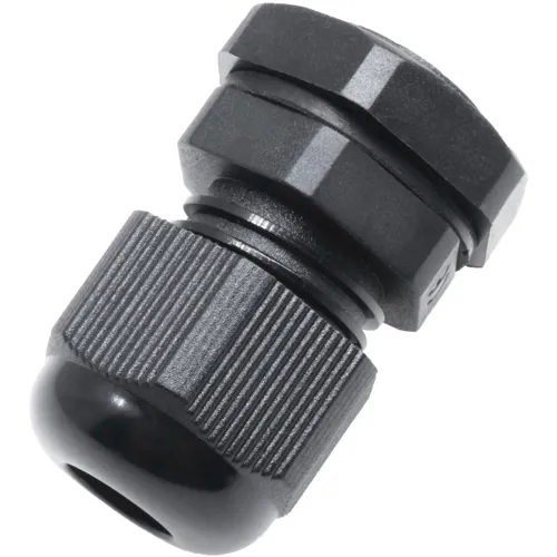 PG9 IP68 Black Cable Gland Kit - 8pcs for 4-8mm Clamping Range | QUADRIOS 2102CA118
