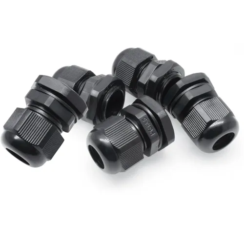 PG13.5 IP68 Black Cable Gland Kit - 5pcs for 6-12mm Clamping Range | QUADRIOS 2102CA119