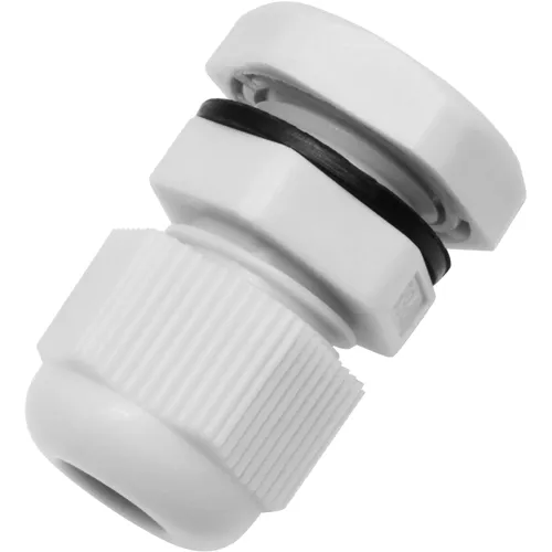 PG7 Light Grey Cable Gland Kit – 12pcs 3-6.5mm IP68 Waterproof | QUADRIOS 2102CA120