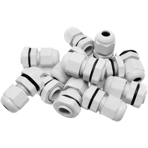 M12 Light Grey Cable Gland Kit – 12pcs 3-6.5mm IP68 Waterproof | QUADRIOS 2102CA129