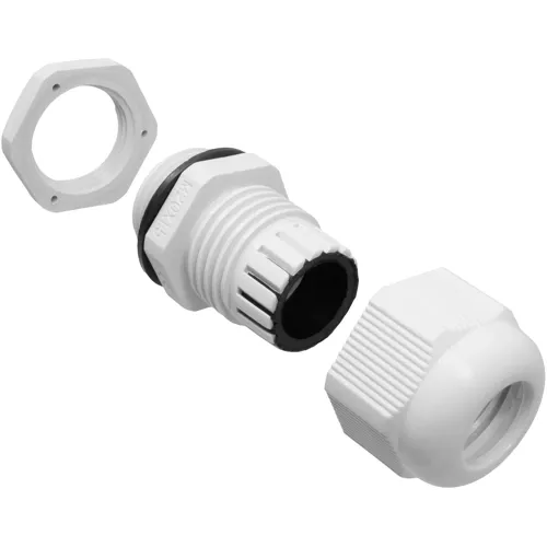 M20 Light Grey Cable Gland Kit – 5pcs 6-12mm IP68 Waterproof | QUADRIOS 2102CA131
