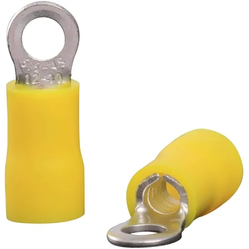 4.0-6.0mm² M4 Yellow Insulated Ring Cable Lug | QUADRIOS 22C456