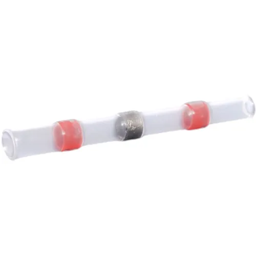 100pcs Solder Connector with Heat Shrink – 0.5-1.0 mm² Red 40mm | QUADRIOS 22C462