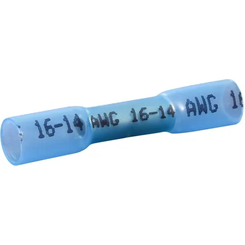 1.5-2.5mm² Blue Butt Connector – Heat Shrink Waterproof Crimp Splice | QUADRIOS 22C466
