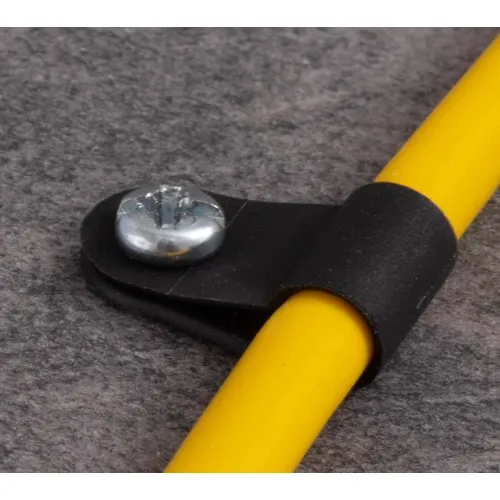 Cable Clamp - Max Bundle 10.4 mm Black Screw Mount | QUADRIOS 22CA156