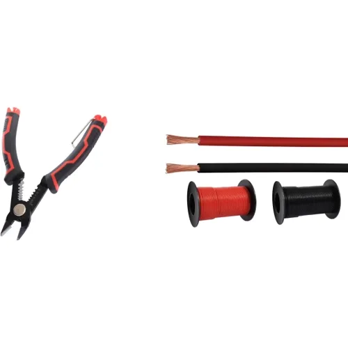 0.5 mm² Red/Black Stranded Wire Kit with Precision Cutter | QUADRIOS 23CW028