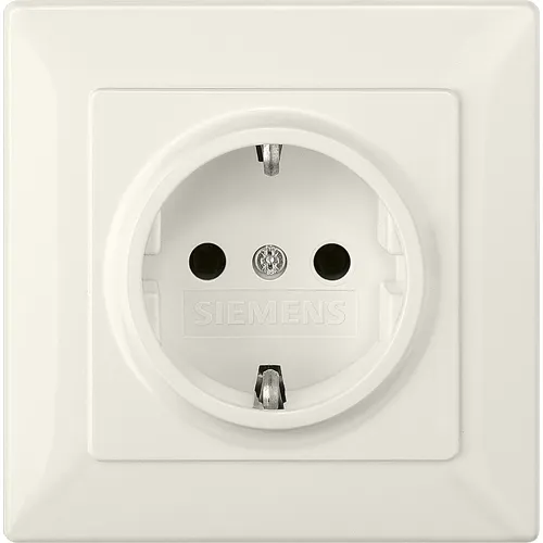 Siemens 5UH1097 DELTA Line Titan White Solid Cover Plate with Increased Touch Protection