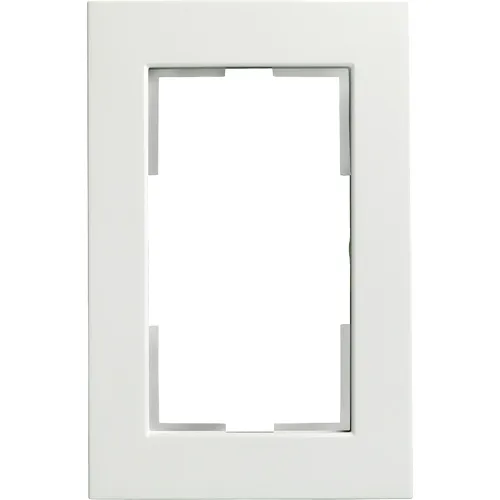 Siemens 5TG1116-0 DELTA miro 2-Fold Frame for Double Socket Outlets, Titan White