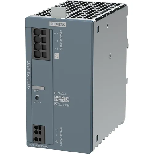6EP3336-3SB00-0AX0 SITOP PSU4200 24V DC 20A 480W, Siemens