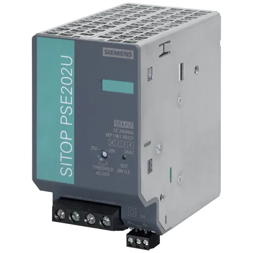 SIPLUS PSE202U Redundancy Module 24V/40A, Conformal Coating – Siemens 6AG1961-3BA21-7AX0