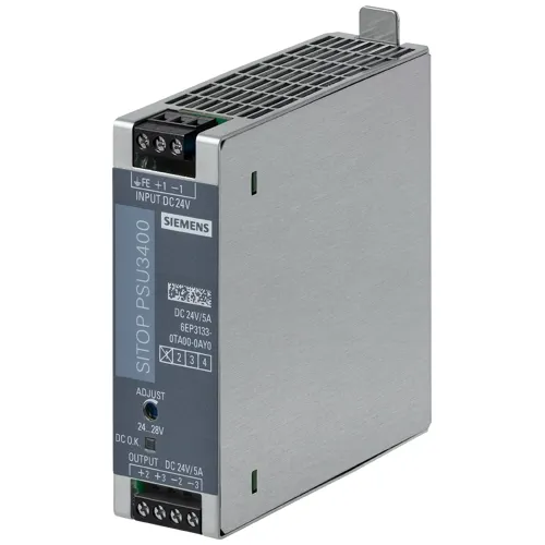 Siemens 6EP3133-0TA00-0AY0 93%-Efficient DC/DC Converter Stabilizes 24VDC at 5A