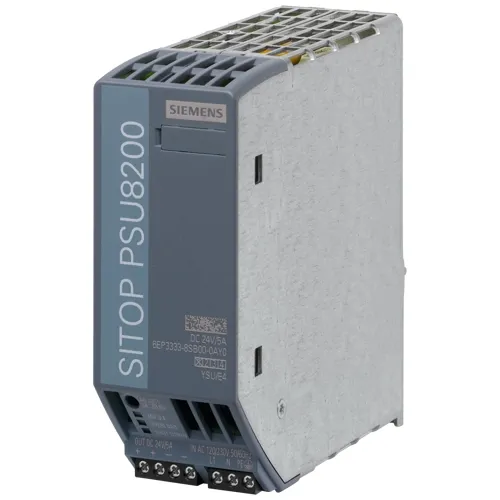 Siemens 6EP3333-8SB00 PSU8200 24V DC 5A 120W Technology DIN Rail Power Supply