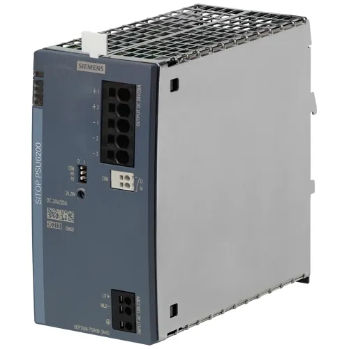 Siemens 6EP3336-7SC00 PSU6200 24V 20A 480W Coated Power Supply with Diagnostics