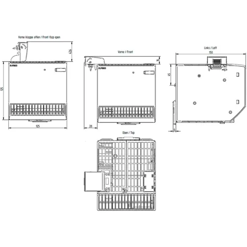 Fast-Response 300ms Buffer: PSU8600 Electrolytic Module