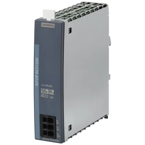 Fault-Tolerant DC Redundancy: SITOP RED1200 24/48V 20A