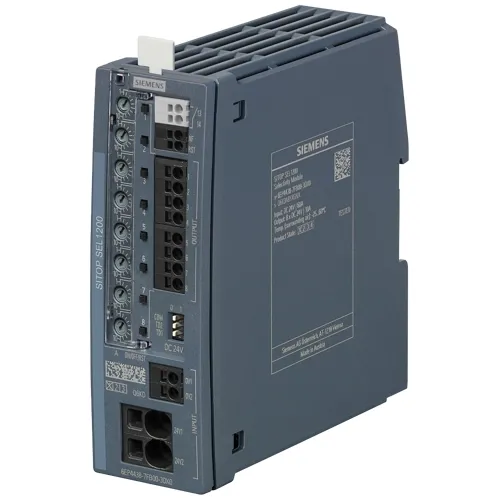 8ch Switching DC Selectivity Module 24V 10A per Channel, Siemens SITOP SEL1200