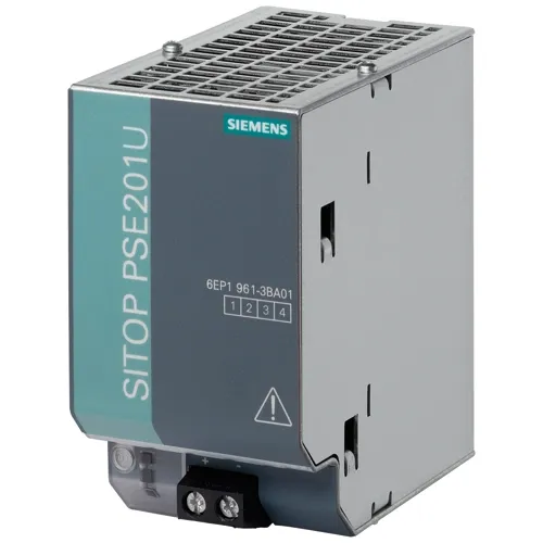 Siemens 6EP1961-3BA01 Buffer Module Bridges 24VDC Outages with Capacitor Storage