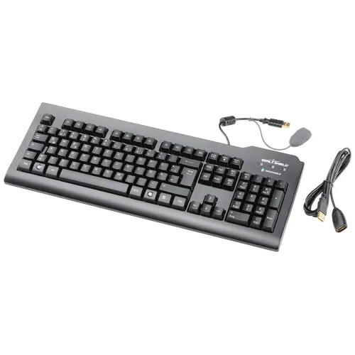 Siemens 6AV6881-0AU14-0AA0 SIMATIC HMI USB Keyboard with N-Key Rollover, German Layout, TKL-105 Desktop