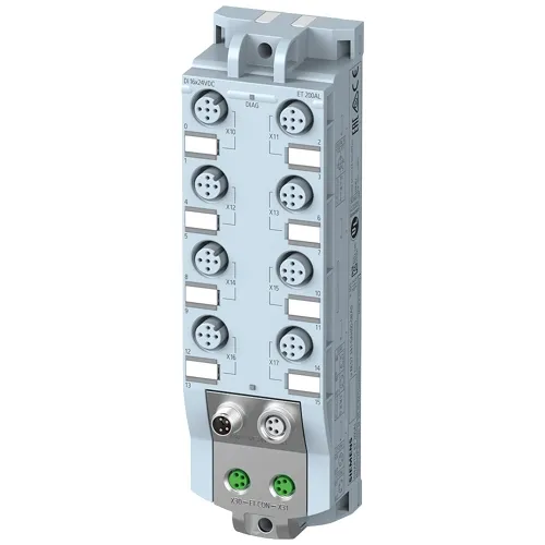 Siemens 6ES7141-5AH00-0BA0 ET 200AL 16-Channel Digital Input Module with 8xM12