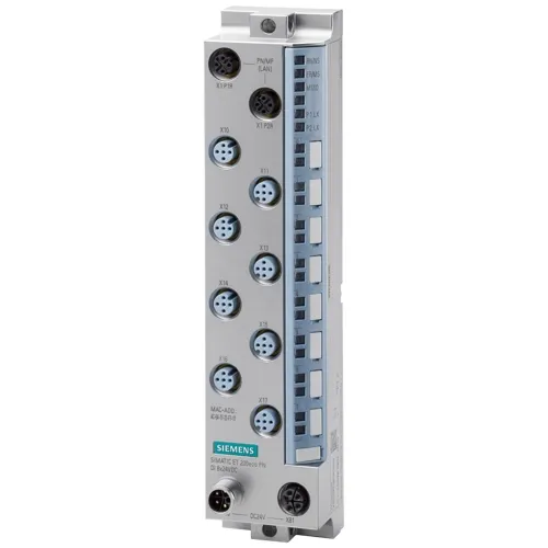 Siemens 6ES7142-6BR00-0BB0 SIMATIC ET 200eco PN 2A MultiFieldbus Digital Output Module with 8×M12 Ports