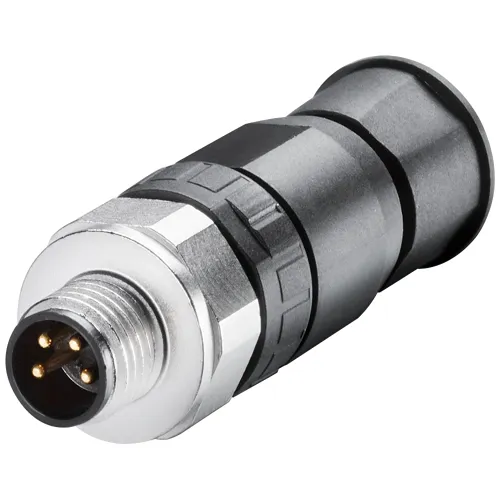 Siemens 6ES7194-2AA00-0AA0 M8 Field-Wireable Male Plug, 4-Pole Screw Terminal, IP67