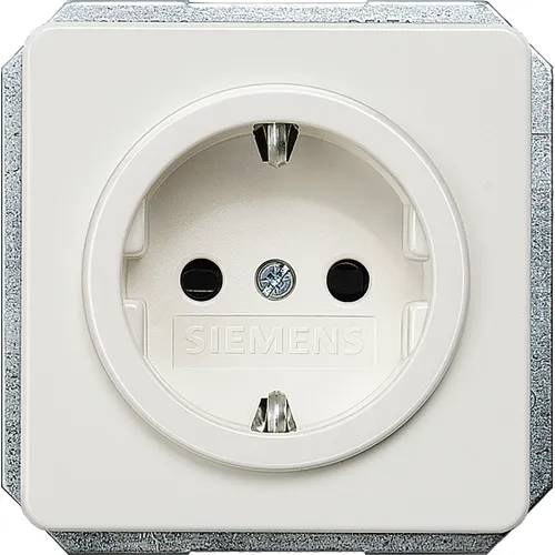 Siemens 5UB1405 DELTA profil SCHUKO Type F Socket, Increased Touch Protection, 16A 250V