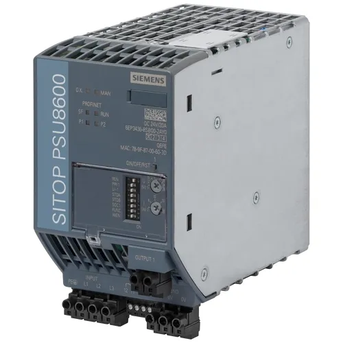 Extended-Range 3-Phase 24VDC 20A PSU 6EP3436-8SB00-2AY0 PSU8200