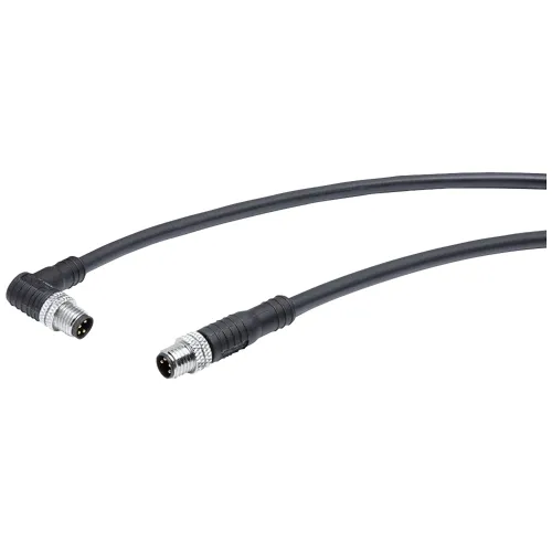 Siemens 6GT2391-0AH30 M8 Antenna Cable, Straight-to-Angled, 2YCC11Y, 3m, 50Ω, for SIMATIC RF200/RF300