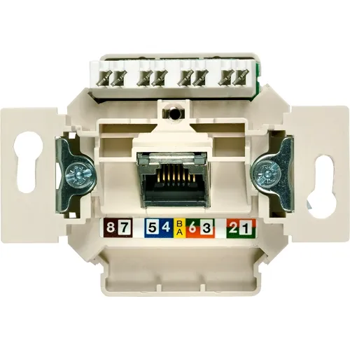 Siemens 5TG2027-1 DELTA Cat 6A Unshielded RJ45 Junction Box with LSA-Plus