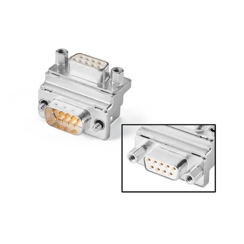 Siemens 6AV6671-8XD00 SIMATIC HMI 9-Pin Right-Angle D-Sub Adapter with RS485/422/232