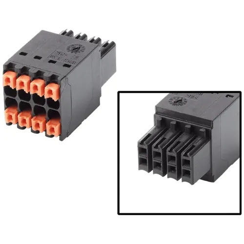 Siemens 6AV6881-0HE20 SIMATIC HMI 8-Pole Socket with Spring-Clamp Terminals, 3.5mm Pitch