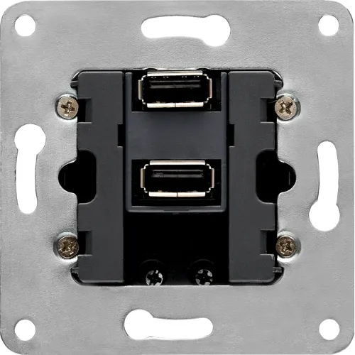 DELTA Dual USB Charger 2.1A Vertical, 5TG2025-3 – Siemens